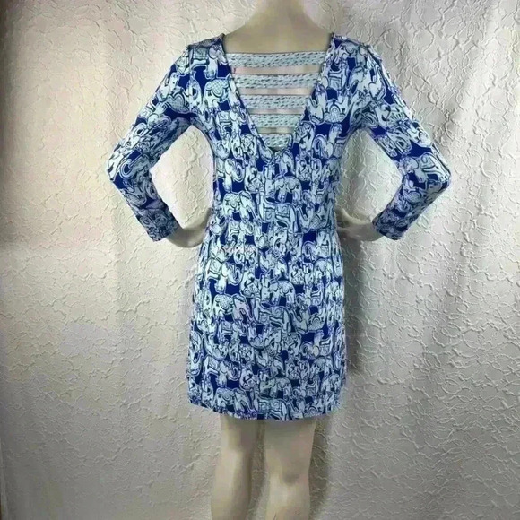 Lilly Pulitzer Get Trunky Ophelia Swing Dress - Picture 3 of 7